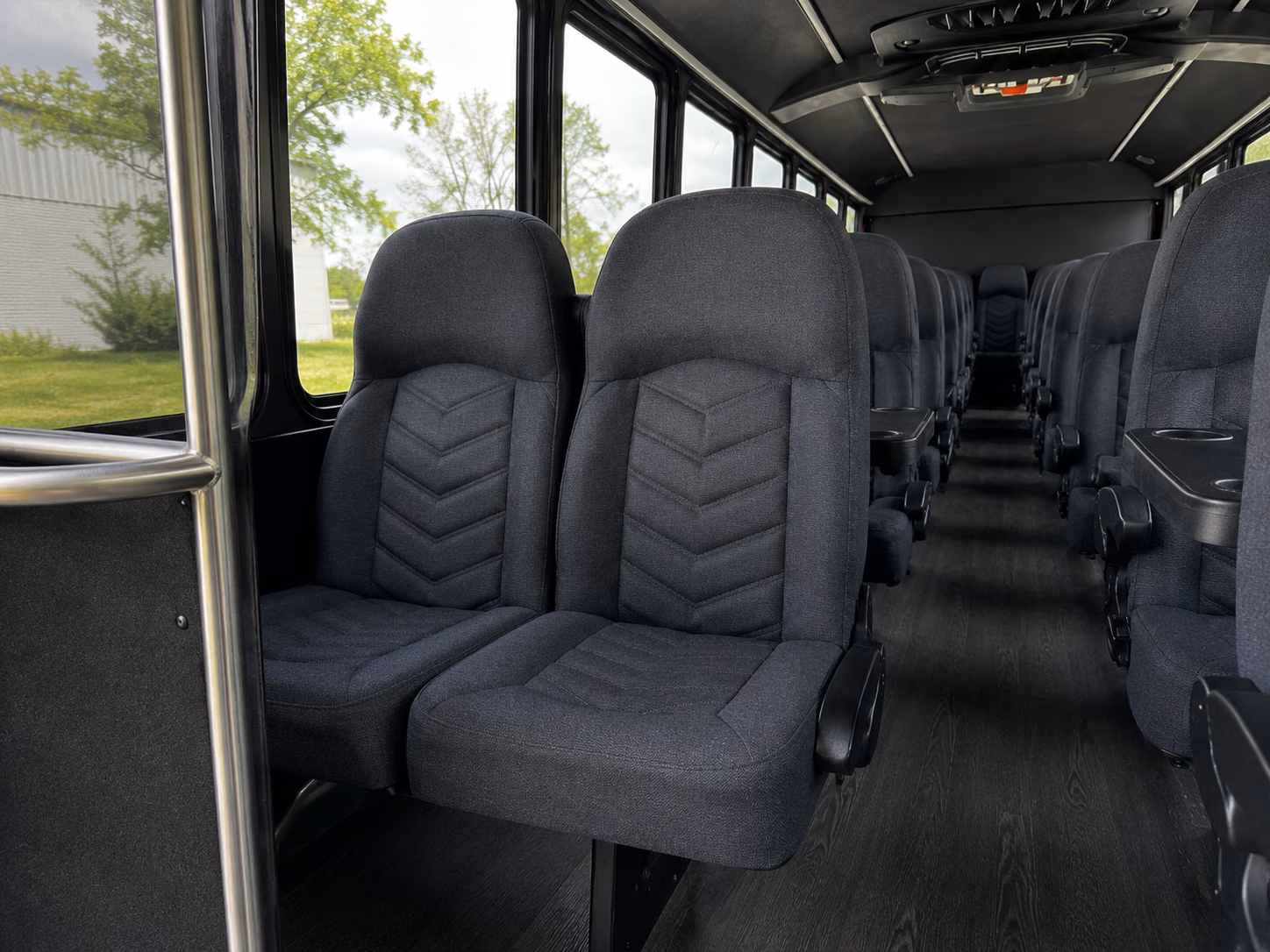 denver 20 passenger minibus inside