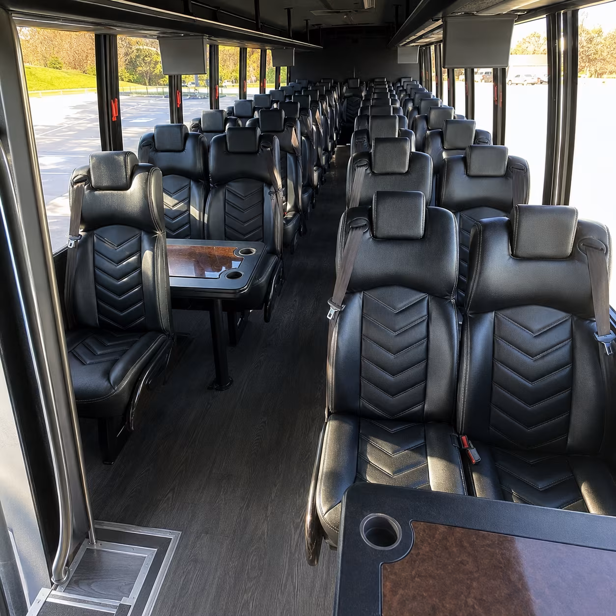 denver 30 passenger minibus inside