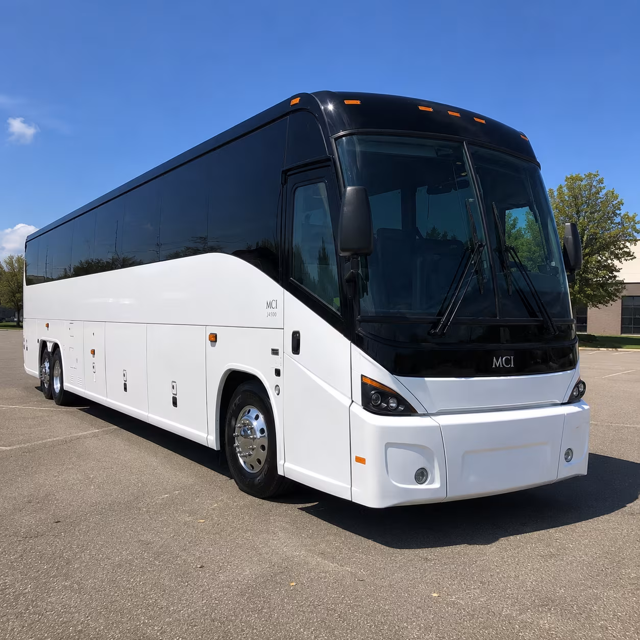 denver 45 passenger charter bus