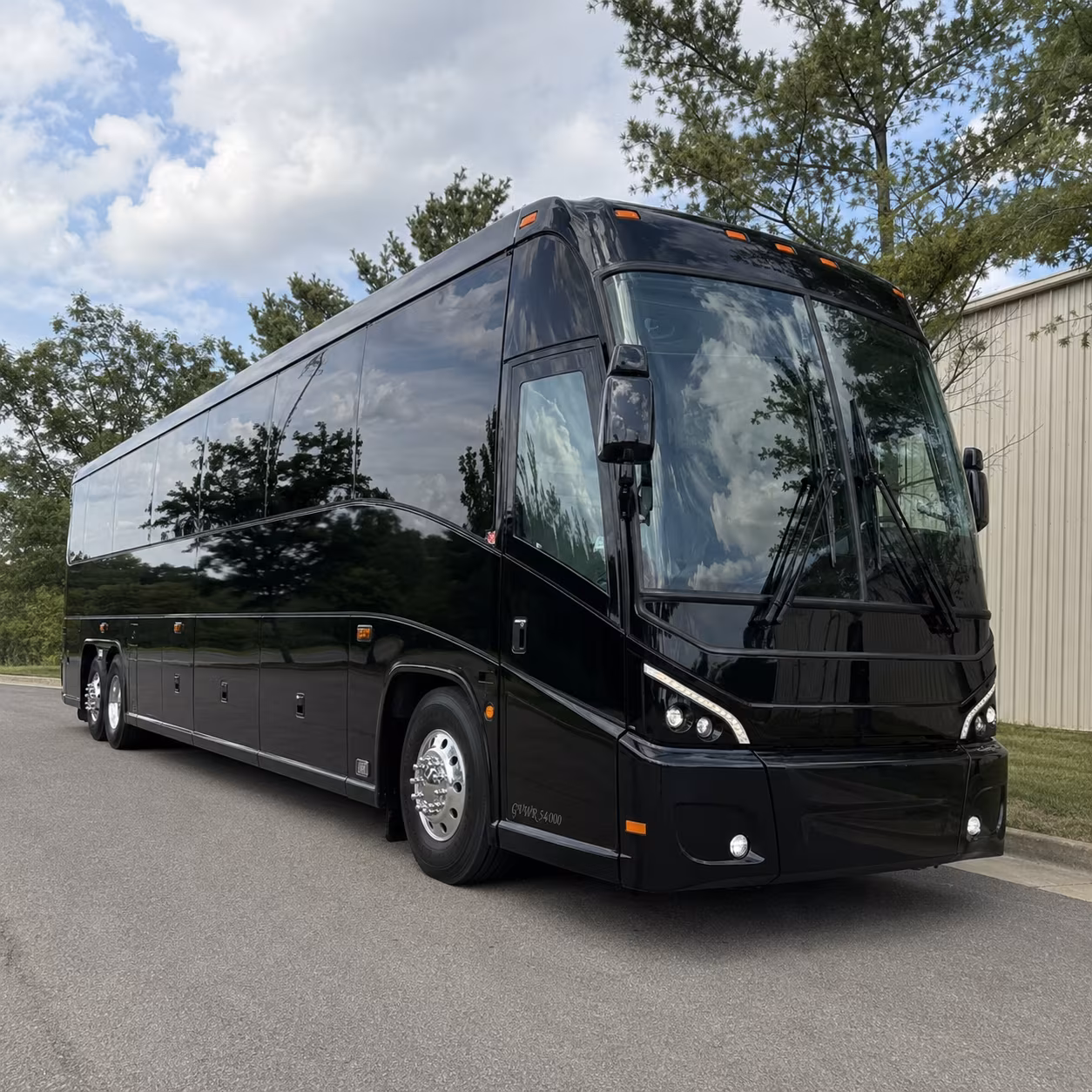 denver airport charter bus rental