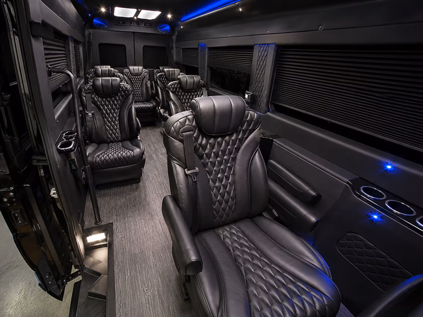 denver concert transportation onboard seating