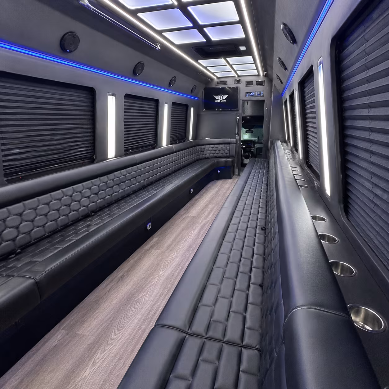 denver party bus interior