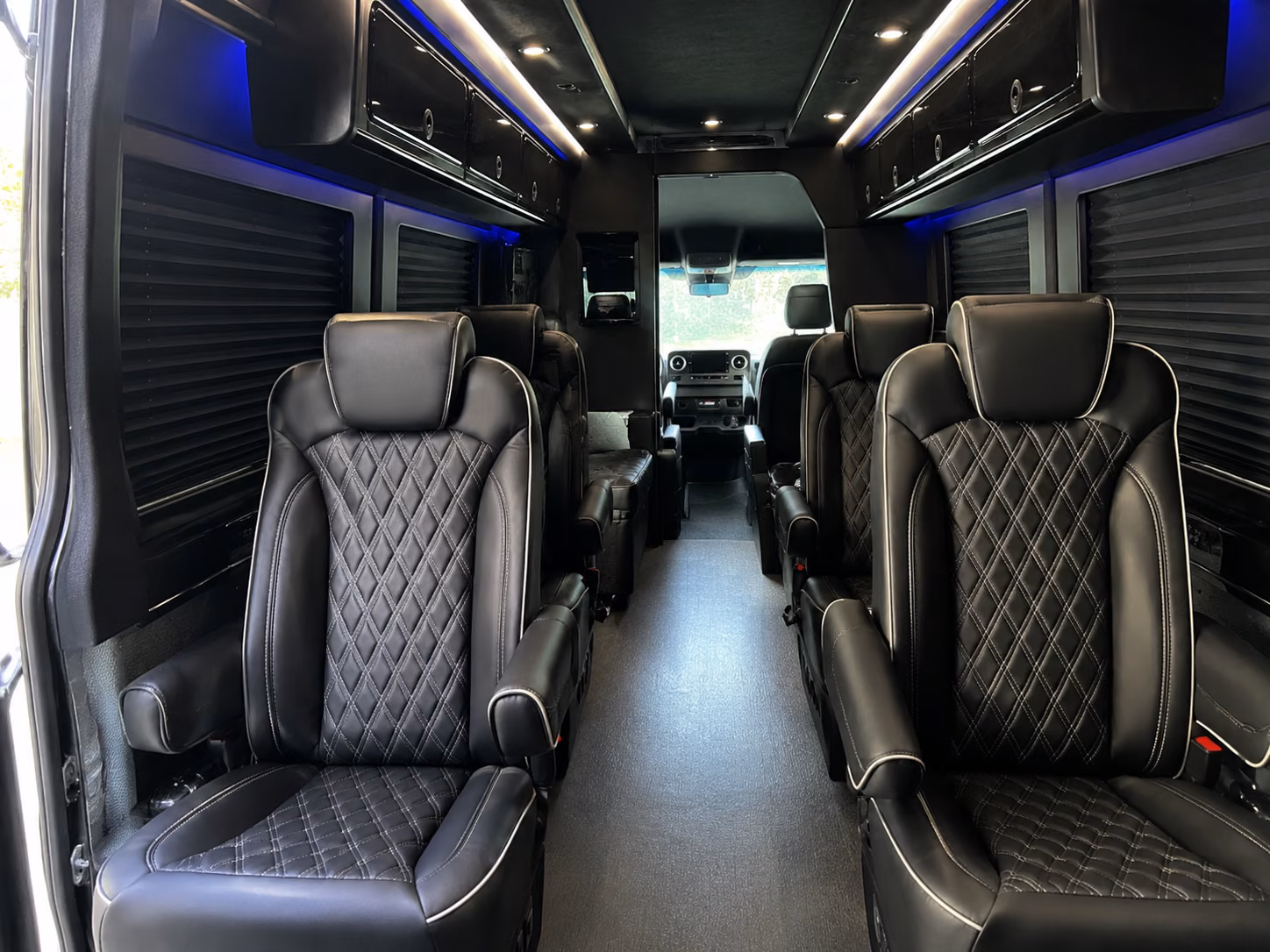 denver wine tour transportation onboard seating