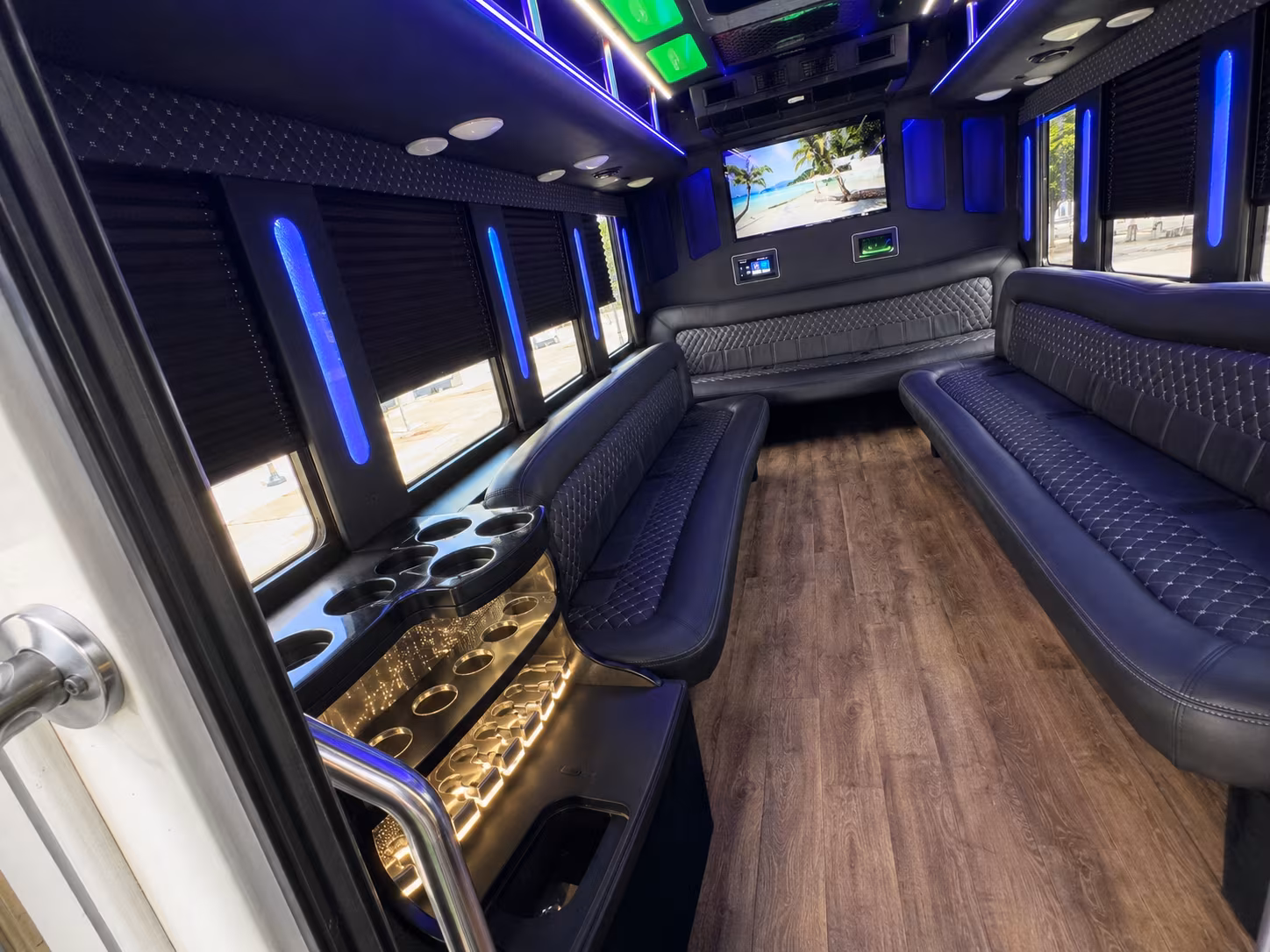 party buses for tailgates watch parties and sporting events across denver