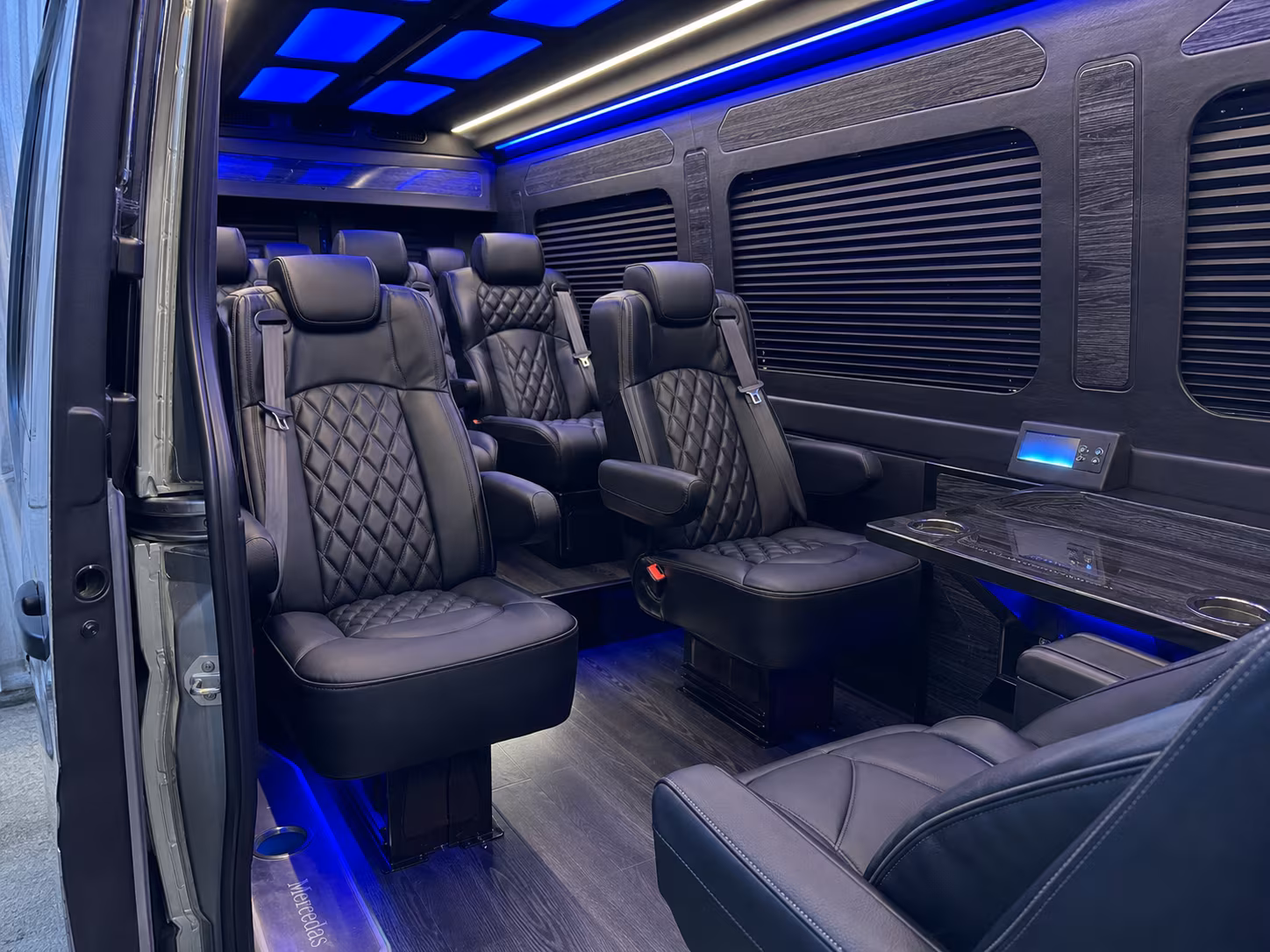 sprinter van transportation for groups and events across denver